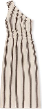 Rails Selani Stripe One-Shoulder Maxi Dress