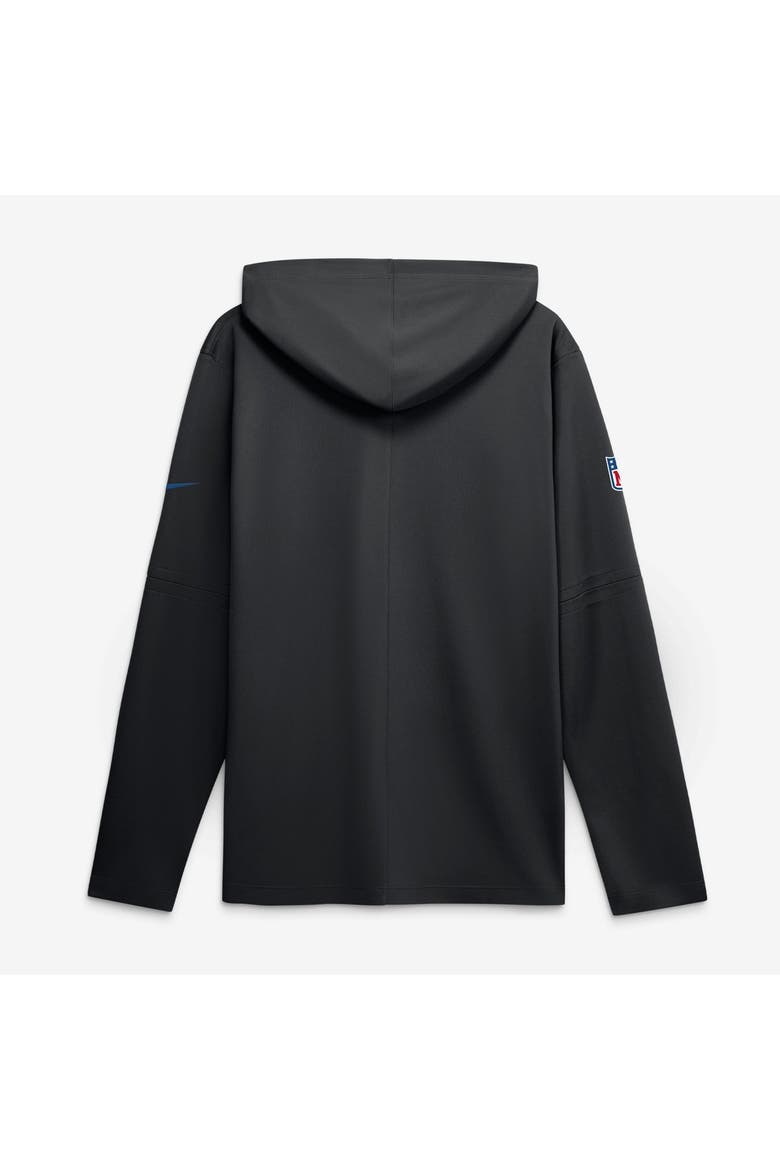 Men's Nike Black Indianapolis Colts Sideline Alternate Lightweight Long Sleeve Hooded Dri-FIT T-Shirt, Alternate, color, Black