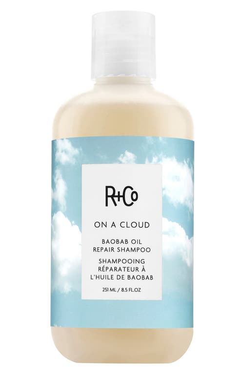 R+Co On A Cloud Baobab Oil Repair Shampoo