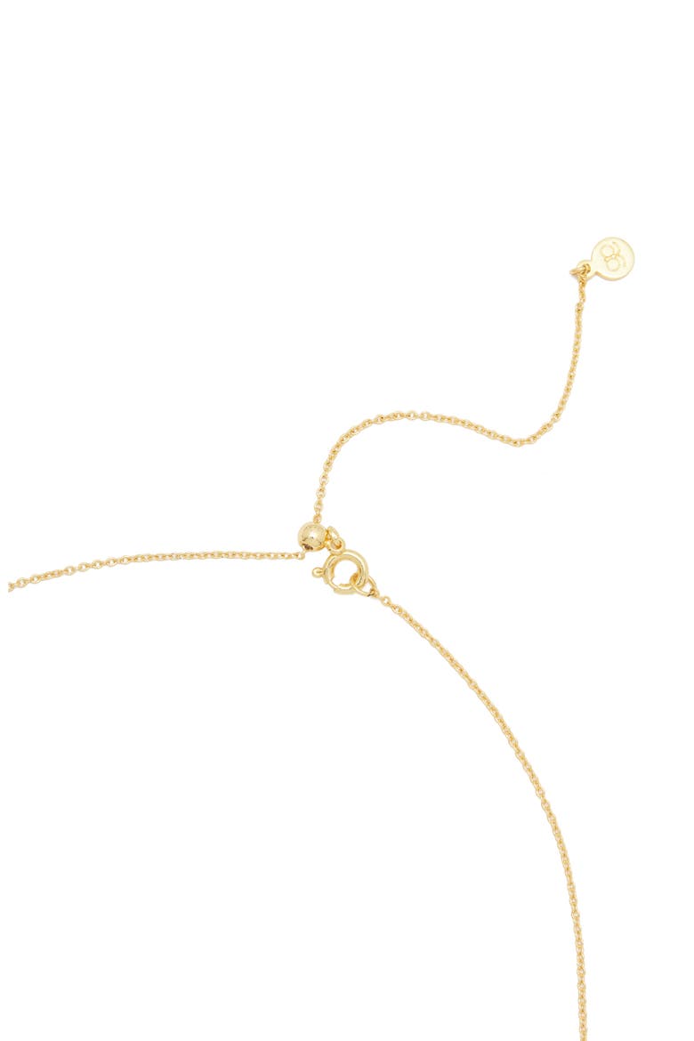 Shimmer Coin Pendant Necklace, Alternate, color, GOLD/ WHITE