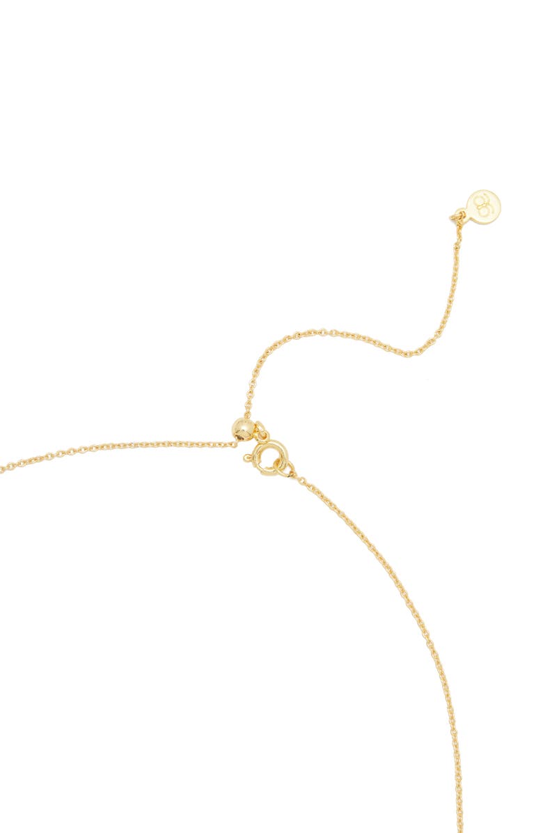 gorjana Shimmer Coin Pendant Necklace, Alternate, color,