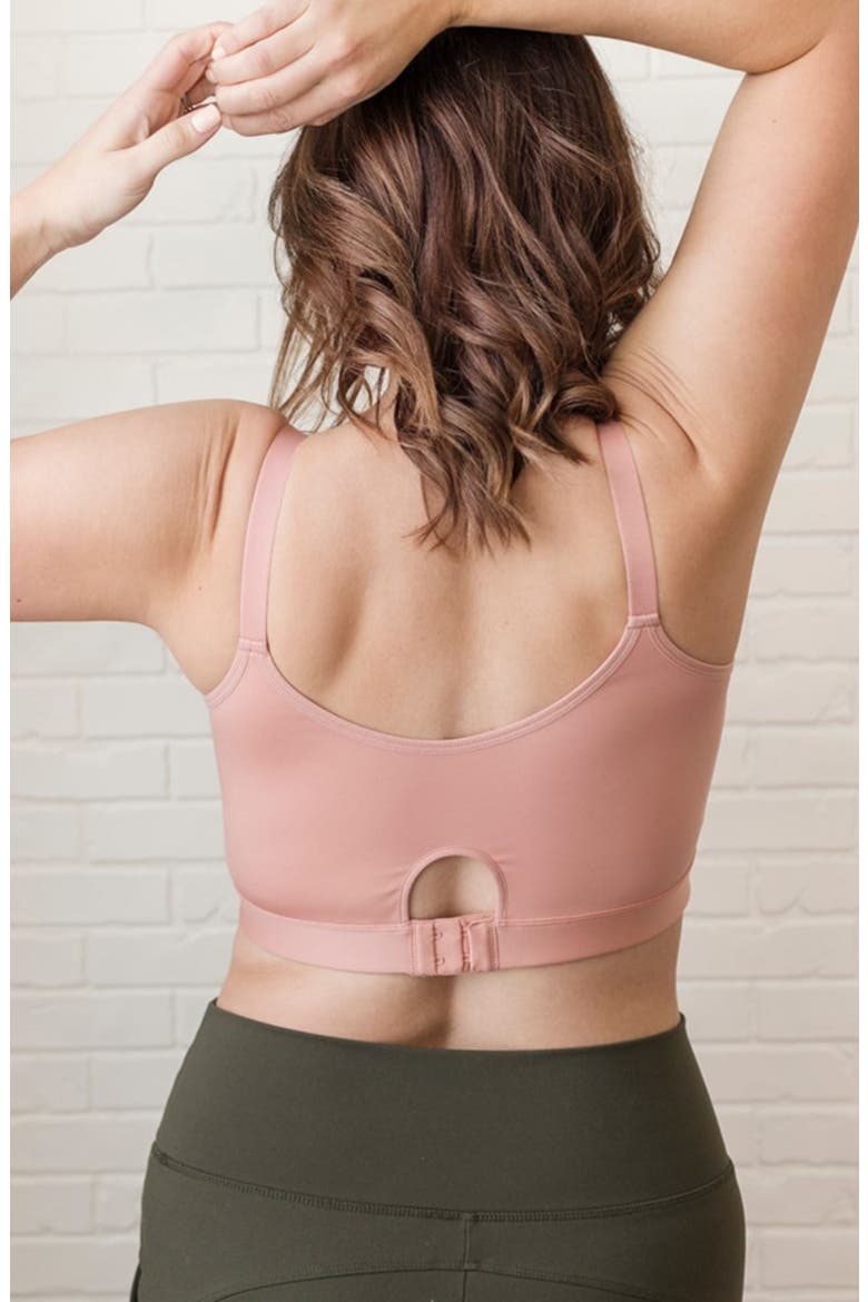 Amelia Pumping and Nursing Bralette, Alternate, color, Blush