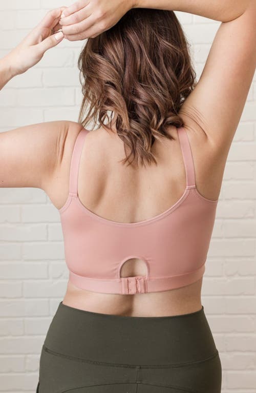 Davin & Adley Amelia Pumping And Nursing Bralette In Pink