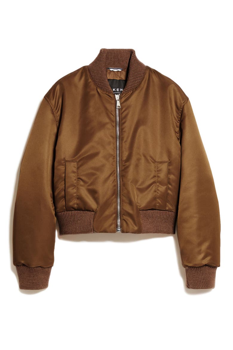Cloruro Bomber Jacket, Alternate, color, TOBACCO