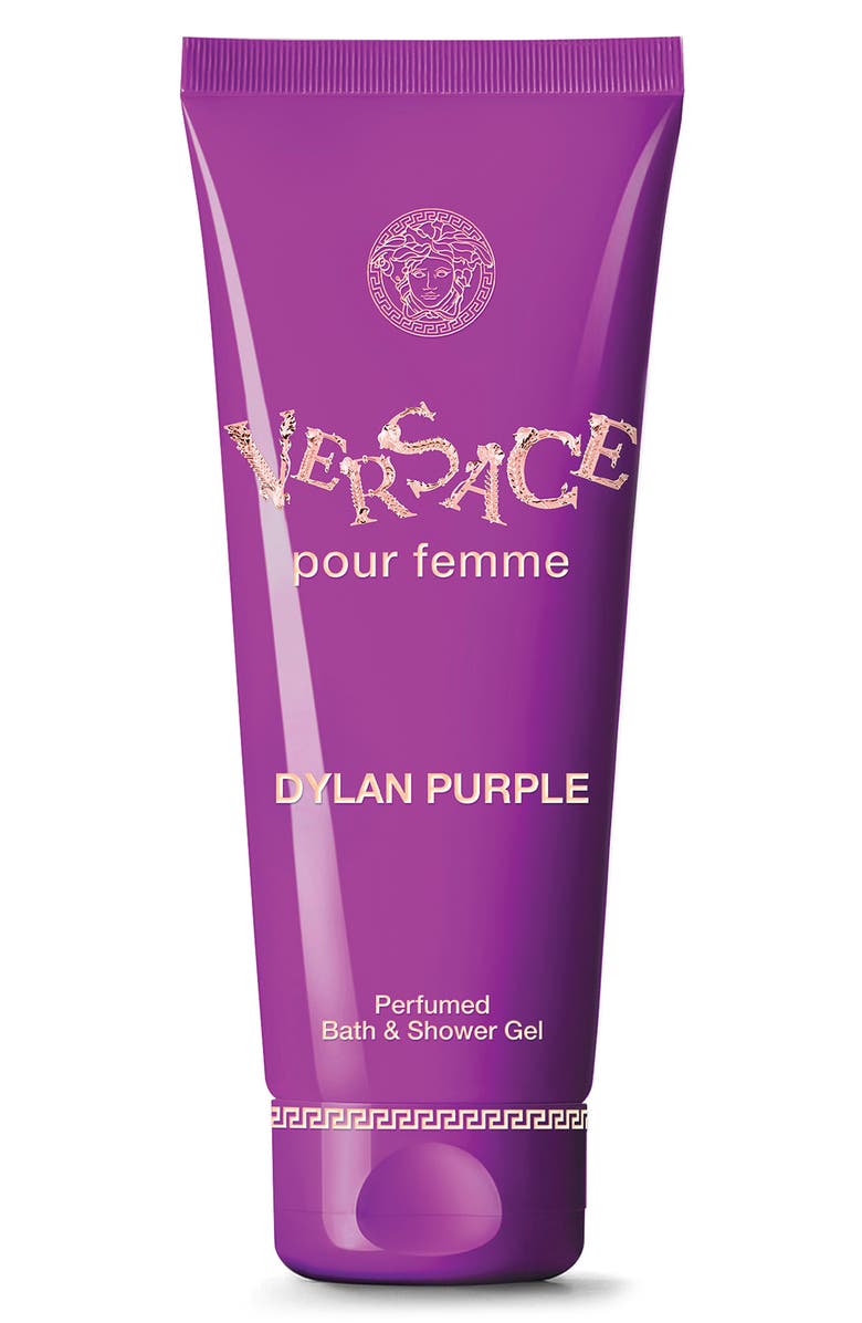 Versace Dylan Purple Perfumed Bath & Shower Gel, Main, color, 
