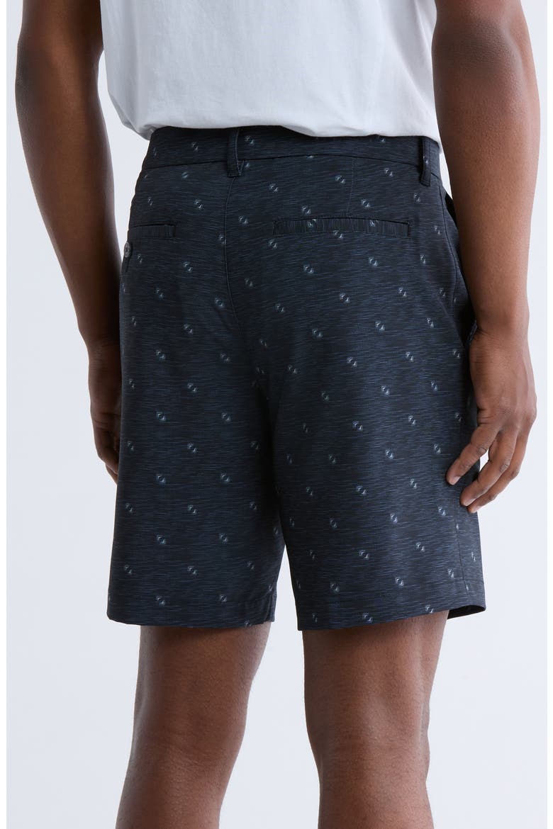 Flat Front Golf Shorts, Alternate, color, CAVIAR