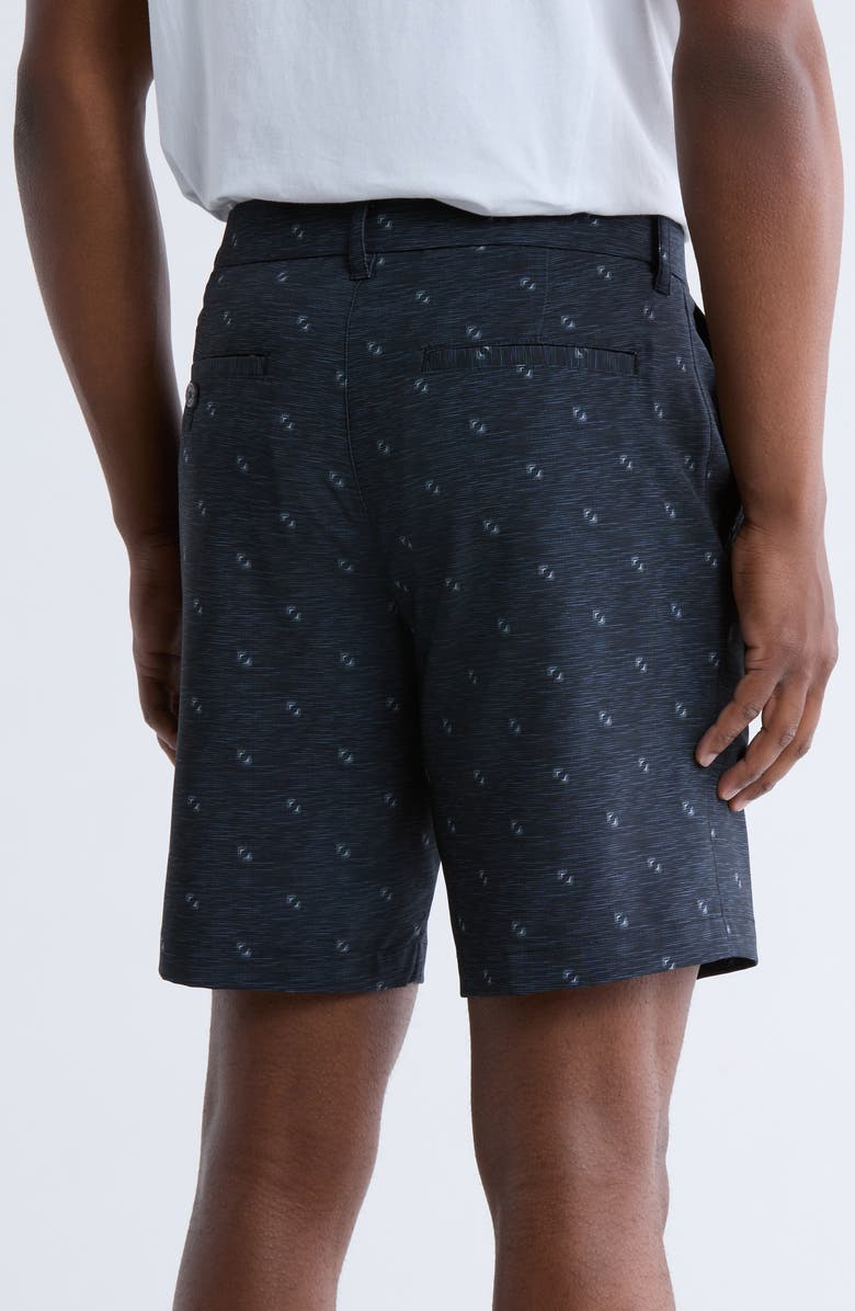 Callaway Flat Front Golf Shorts, Alternate, color, Caviar