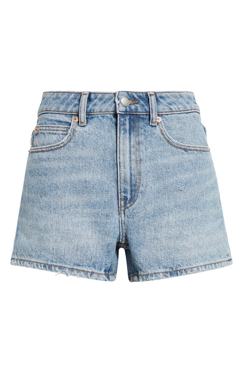 Alexander Wang Shorty High Waist Denim Shorts, Alternate, color,