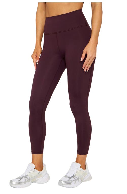 Fabletics Define Powerhold® High-waisted 7/8 Leggings In Burgundy