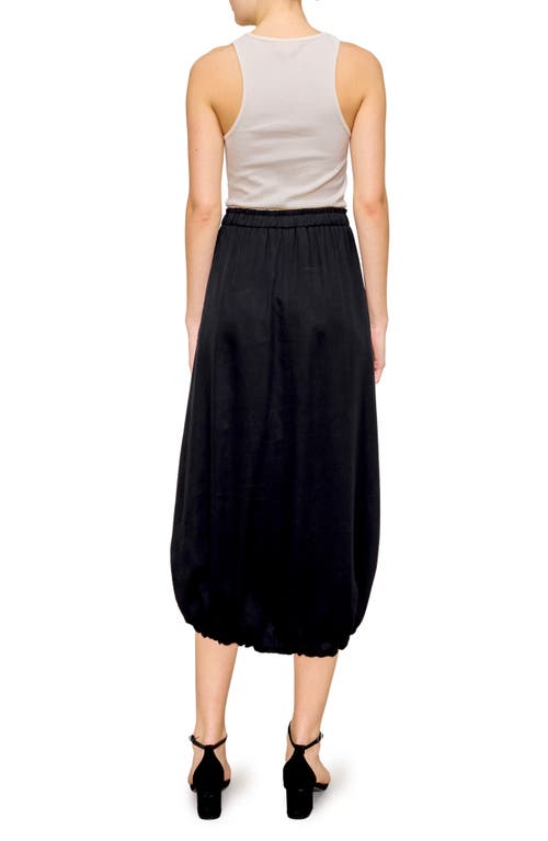 Melloday Mixed Media Maxi Dress