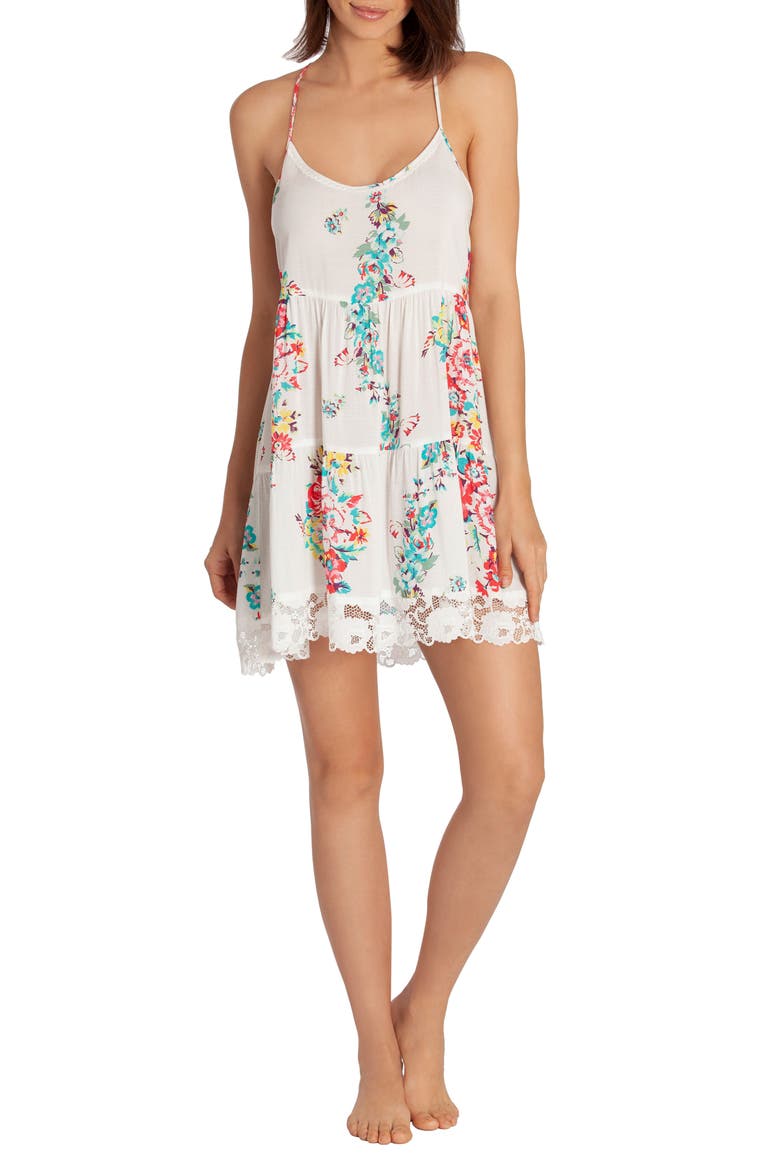Kokomo Chemise, Alternate, color, IVORY GROUND FLORAL PRINT