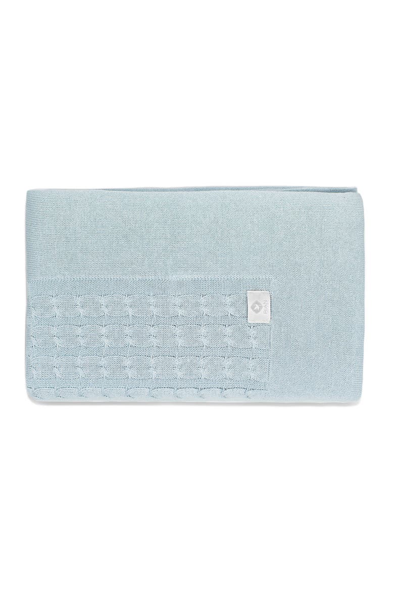 Crib Blanket, Main, color, Light Blue