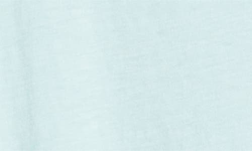 Eileen Fisher Crewneck Pocket Organic Cotton T-shirt In Pool