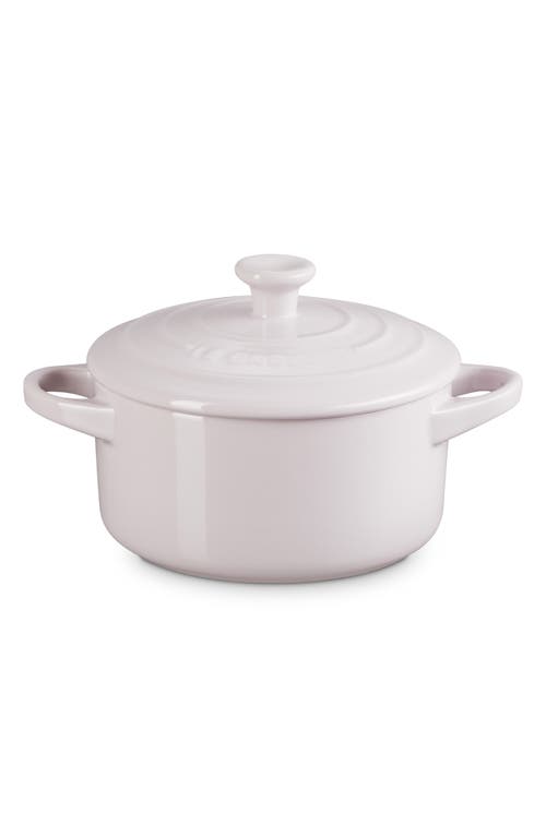 Le Creuset 24-ounce Mini Stoneware Cocotte In Shallot