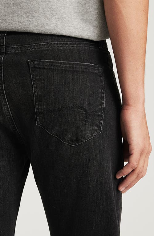 Mavi Jeans Zach Straight Leg Jeans In Black