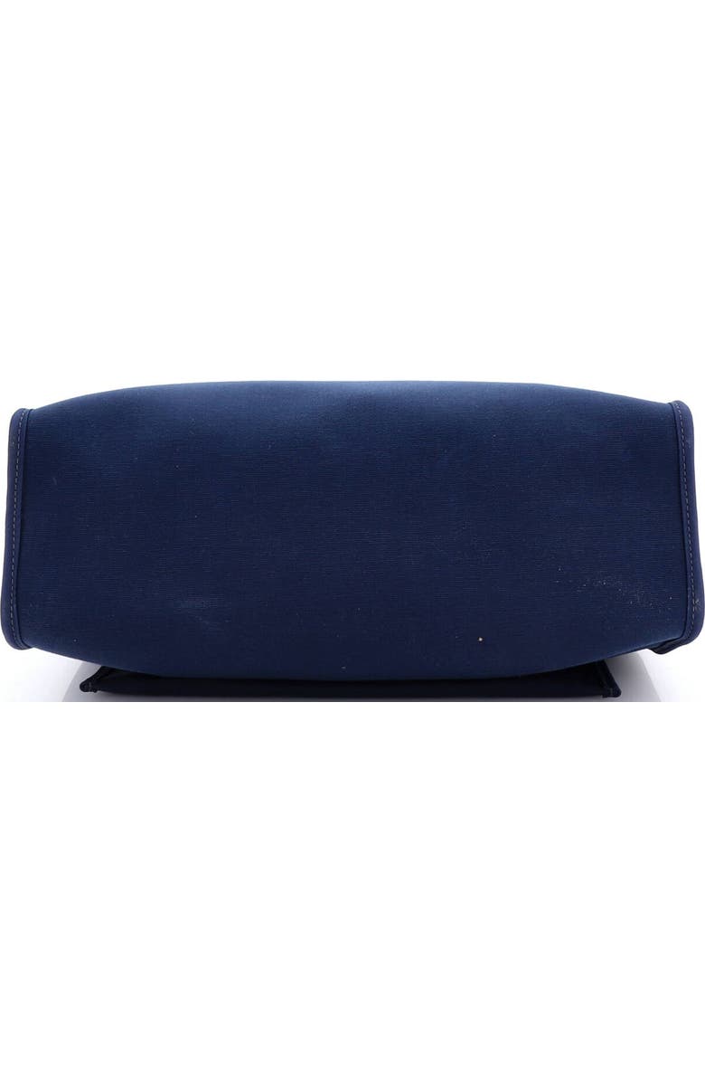 Pre-Owned Hermes Herbag Zip Leather and Toile 31, Alternate, color, Bleu De Malte