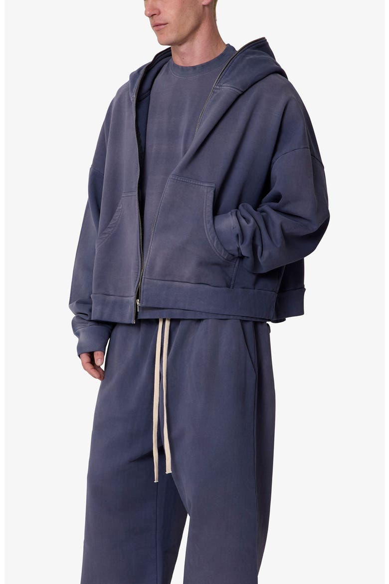 Cotton Hoodie, Alternate, color, WASHED NAVY