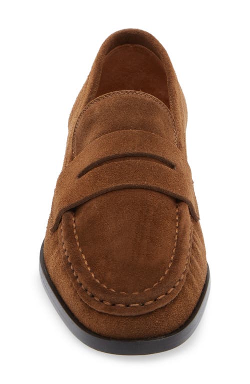 Atp Atelier Airola Penny Loafer In Cannella