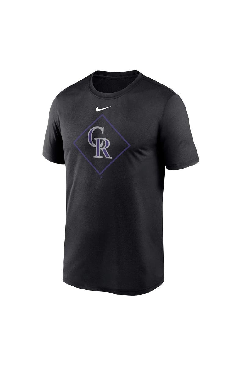 Nike Men's Nike Black Colorado Rockies Legend Icon Performance T-Shirt, Alternate, color, 