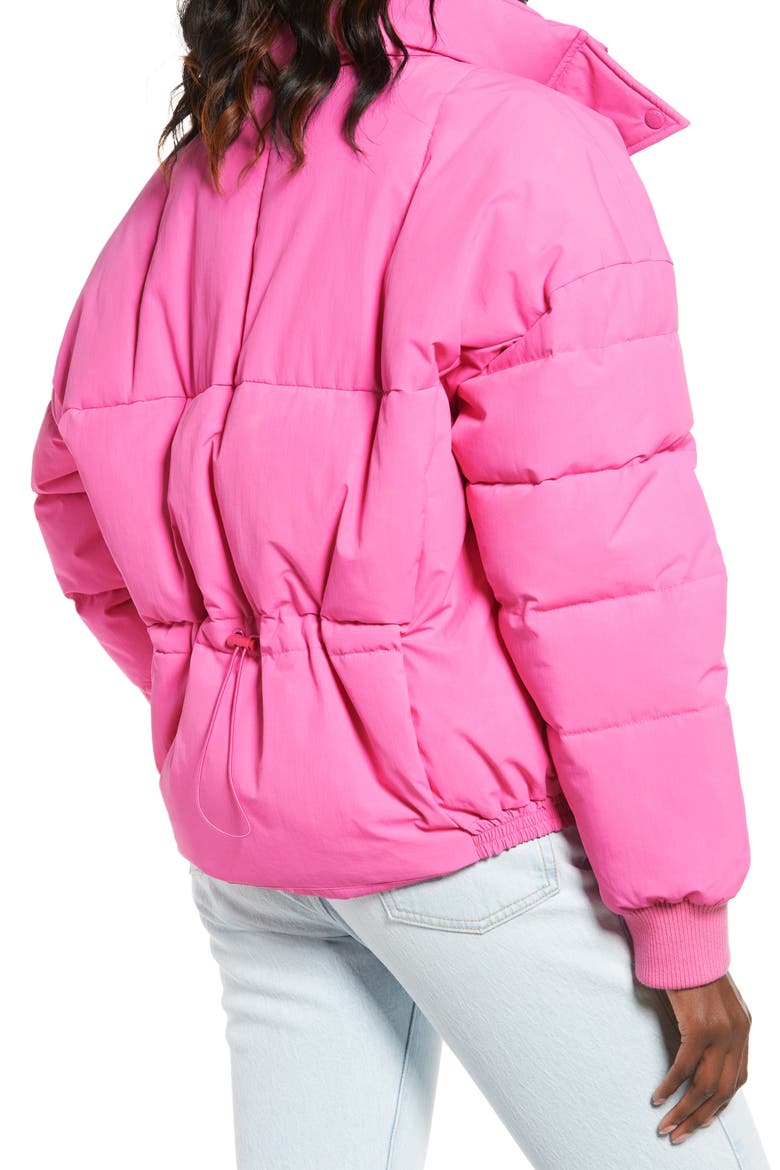 Levi's® Women's Puffer Jacket, Alternate, color, HOT PINK