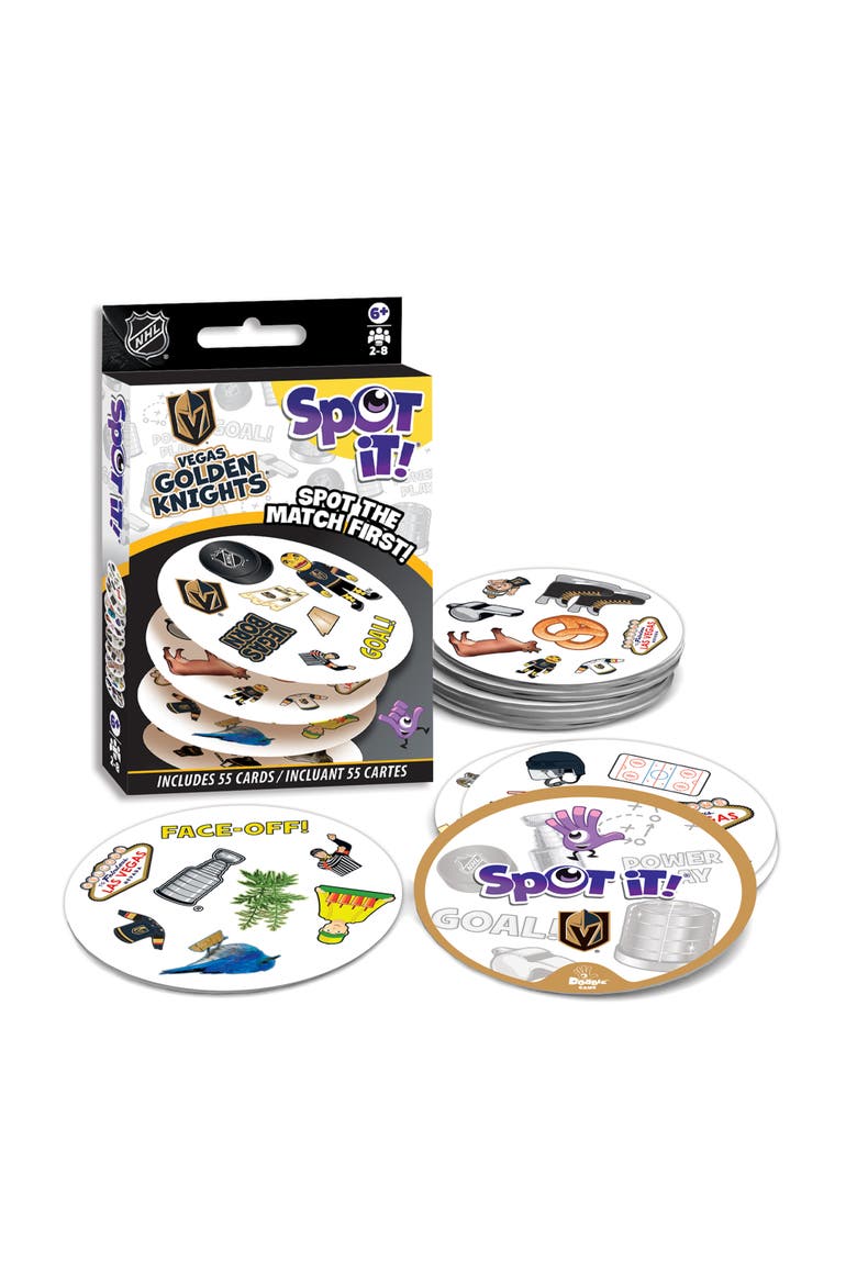 Vegas Golden Knights Spot It! Card Game, Alternate, color, Multicolor