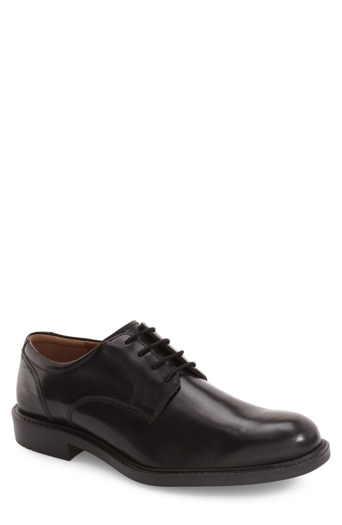 Johnston & Murphy Tabor Plain Toe Derby, Main, color, 