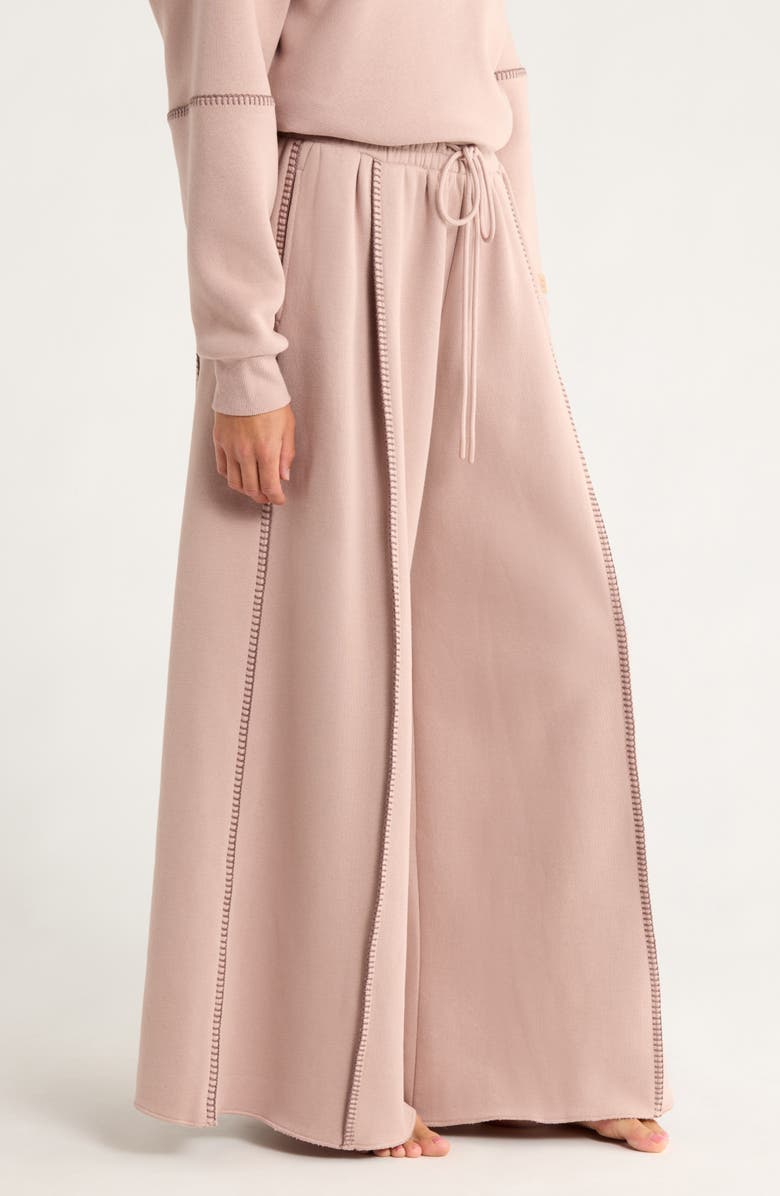 UGG<sup>®</sup> Classic Wide Leg Pajama Pants, Alternate, color, Dawn Patrol