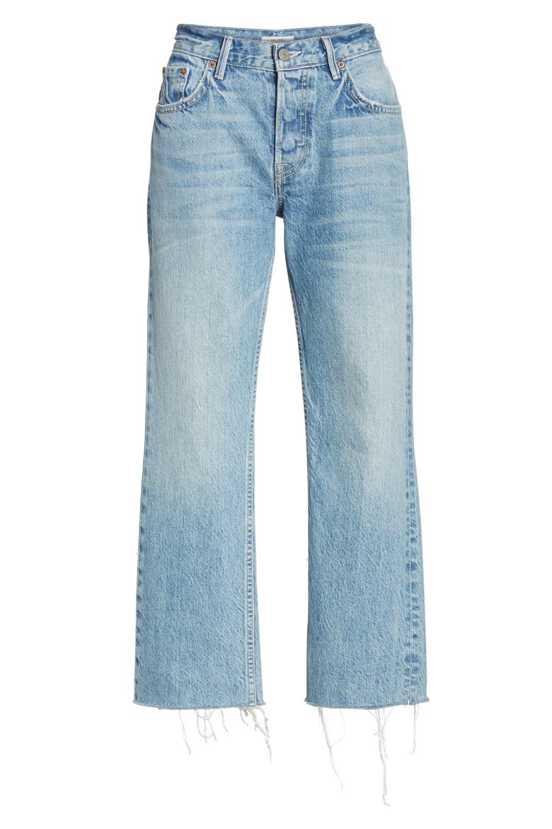 Tatum Crop Flare Jeans, Alternate, color, LATE NIGHT