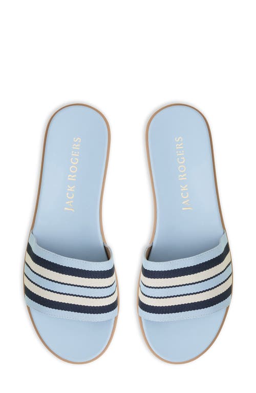 Jack Rogers Bayview Slide Sandal In Blue Multi
