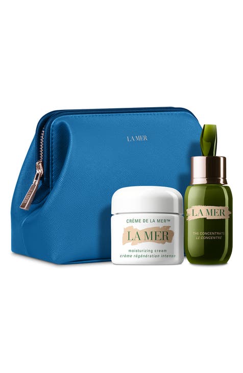 La Mer travel size outlet face skin care set