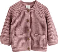 NEXT Little & Loved Embellished Cotton Cardigan