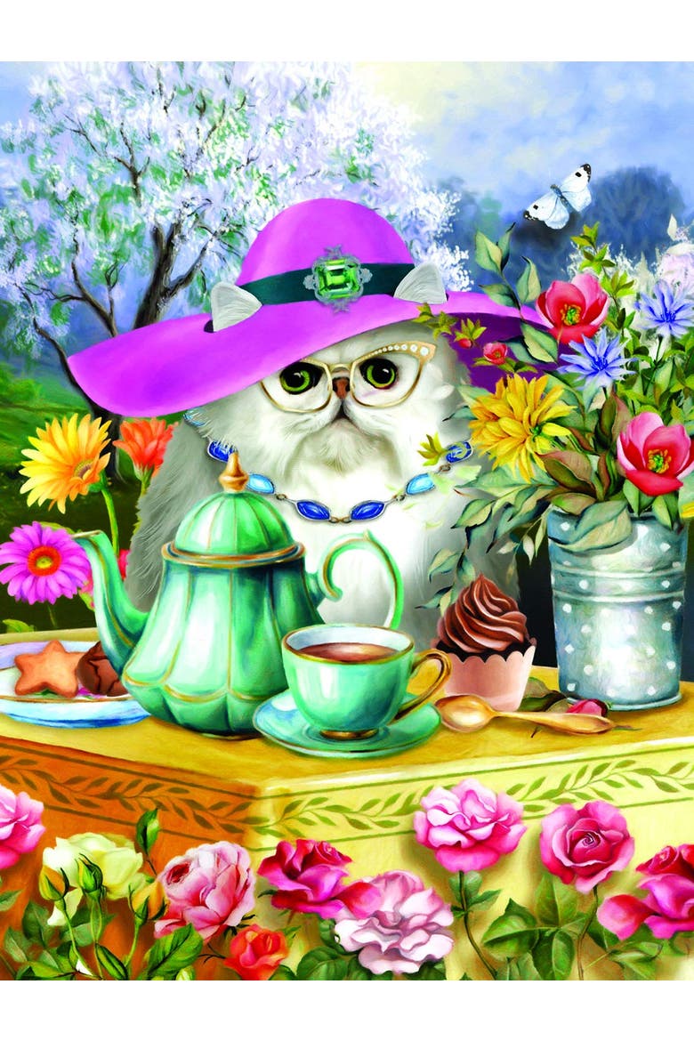 Afternoon Tea 300 piece Jigsaw Puzzle for Adults, Alternate, color, Multicolor