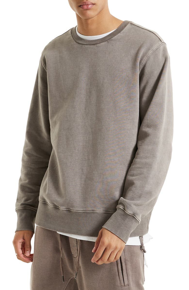 Ksubi Cross Logo Nomad Sweatshirt, Main, color, 