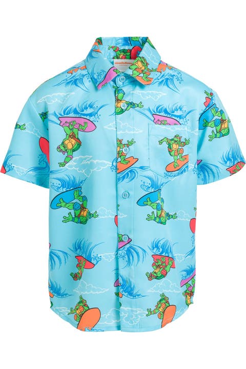 Hawaiian Short Sleeve Button Down Shirt