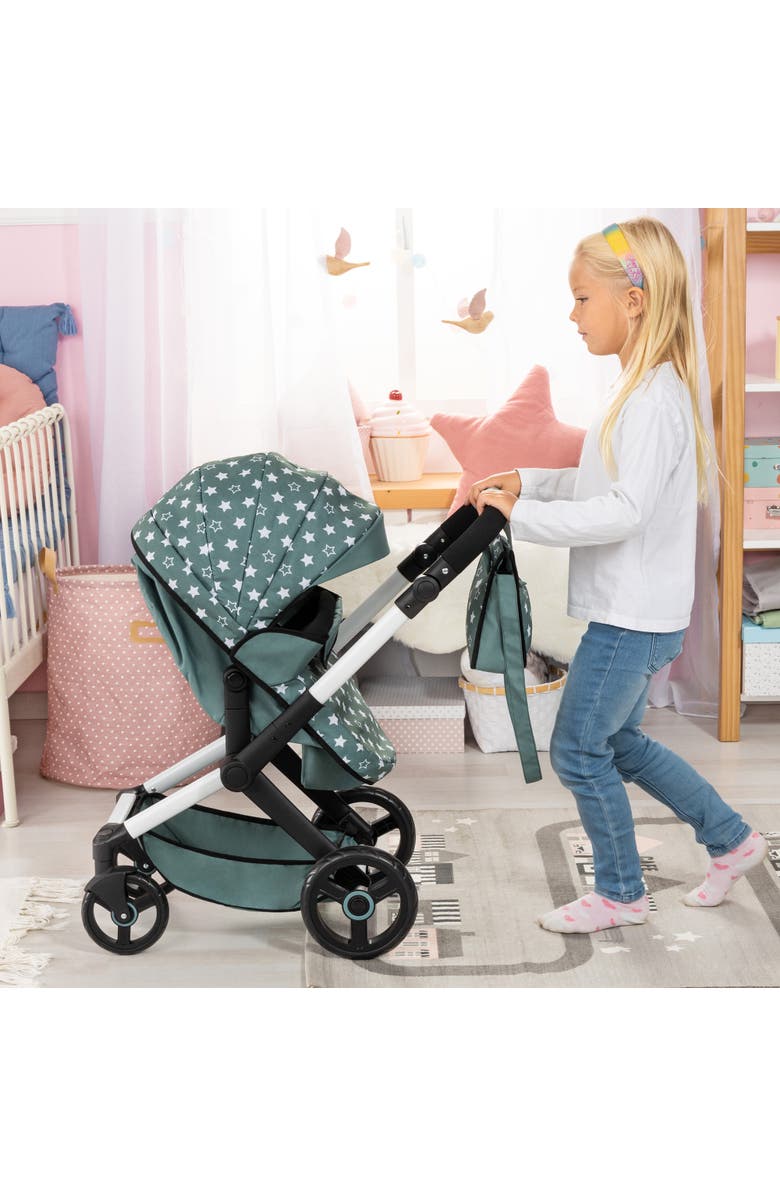 Bayer Design Pram Xeo Stars, For Dolls Up To 20", Alternate, color, Multicolored