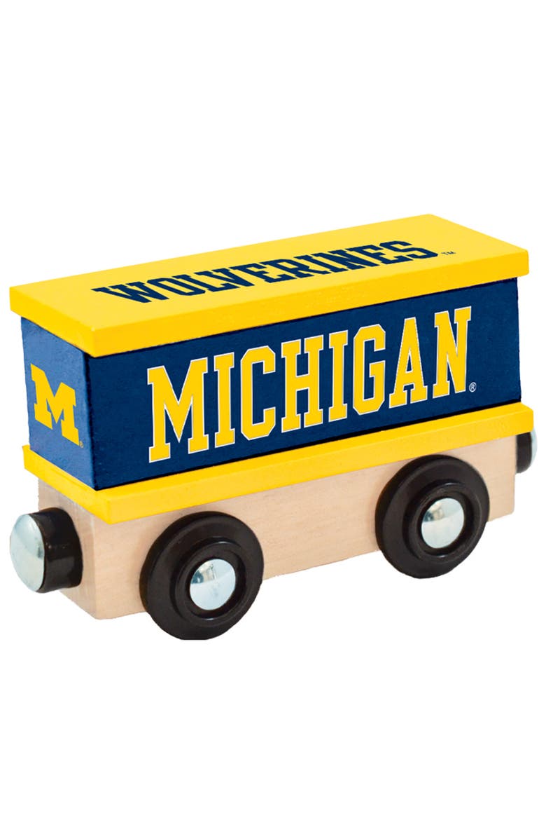 Michigan Wolverines Toy Train Box Car, Main, color, Multicolor