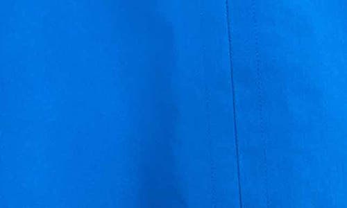 Foxcroft Bella Solid Popover Top In Cobalt Blue