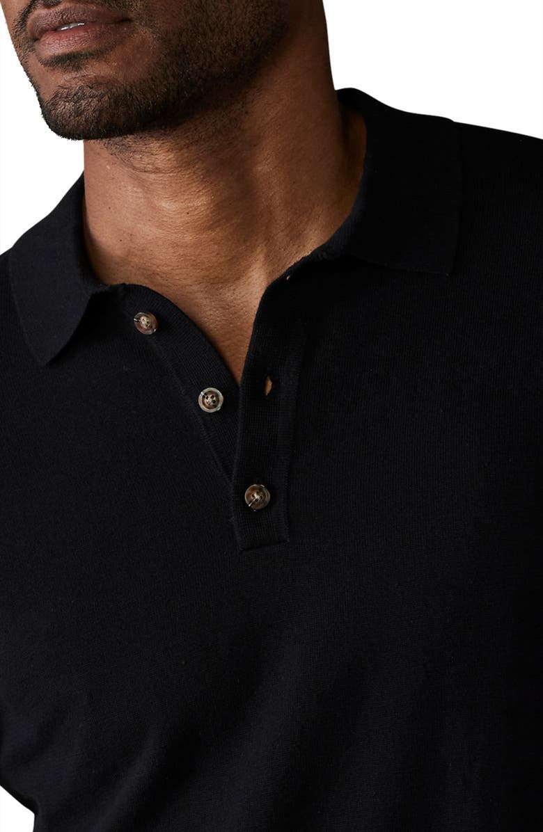 The Normal Brand Robles Long Sleeve Polo Sweater, Alternate, color, 