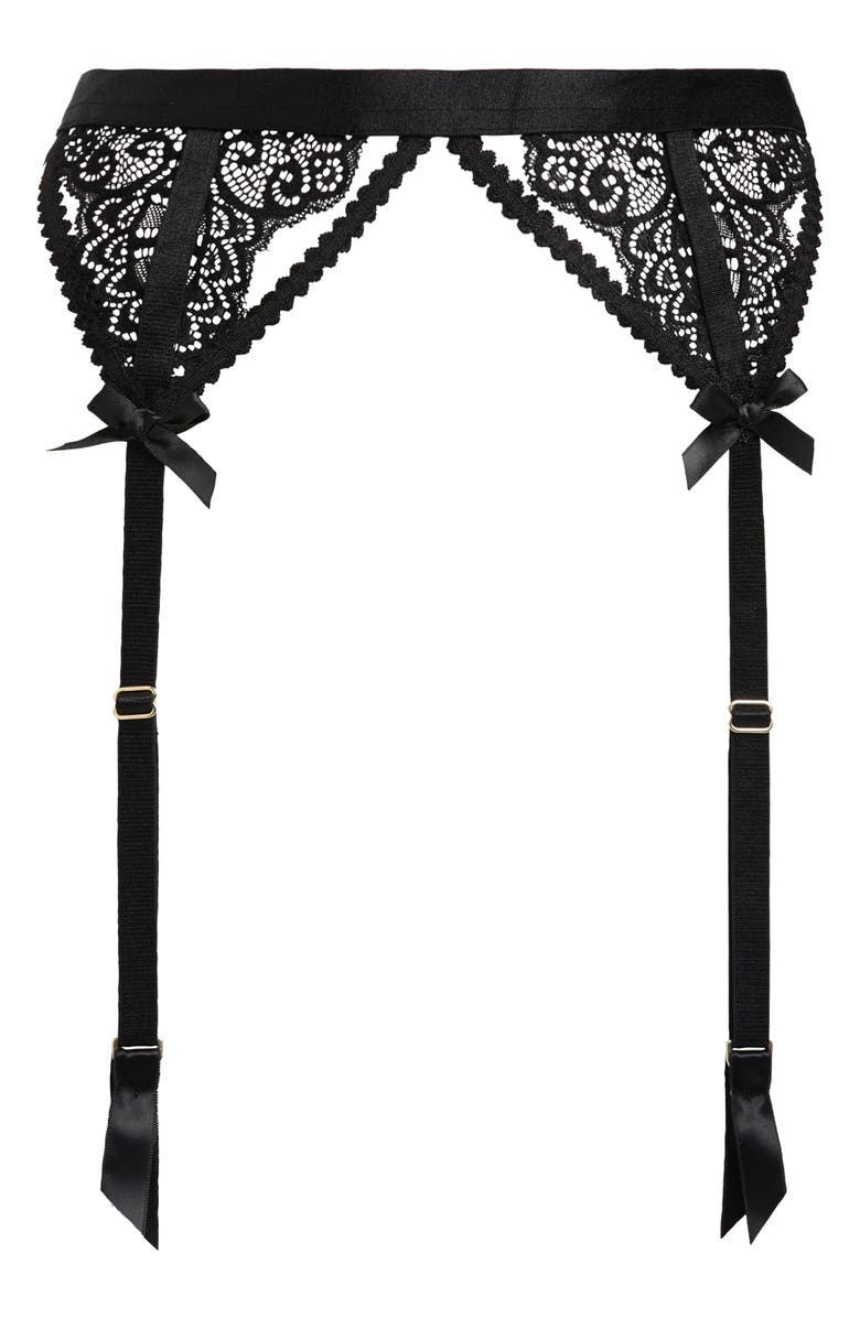 Von Follies By Dita Von Teese Experteese Garter Belt, Main, color, 