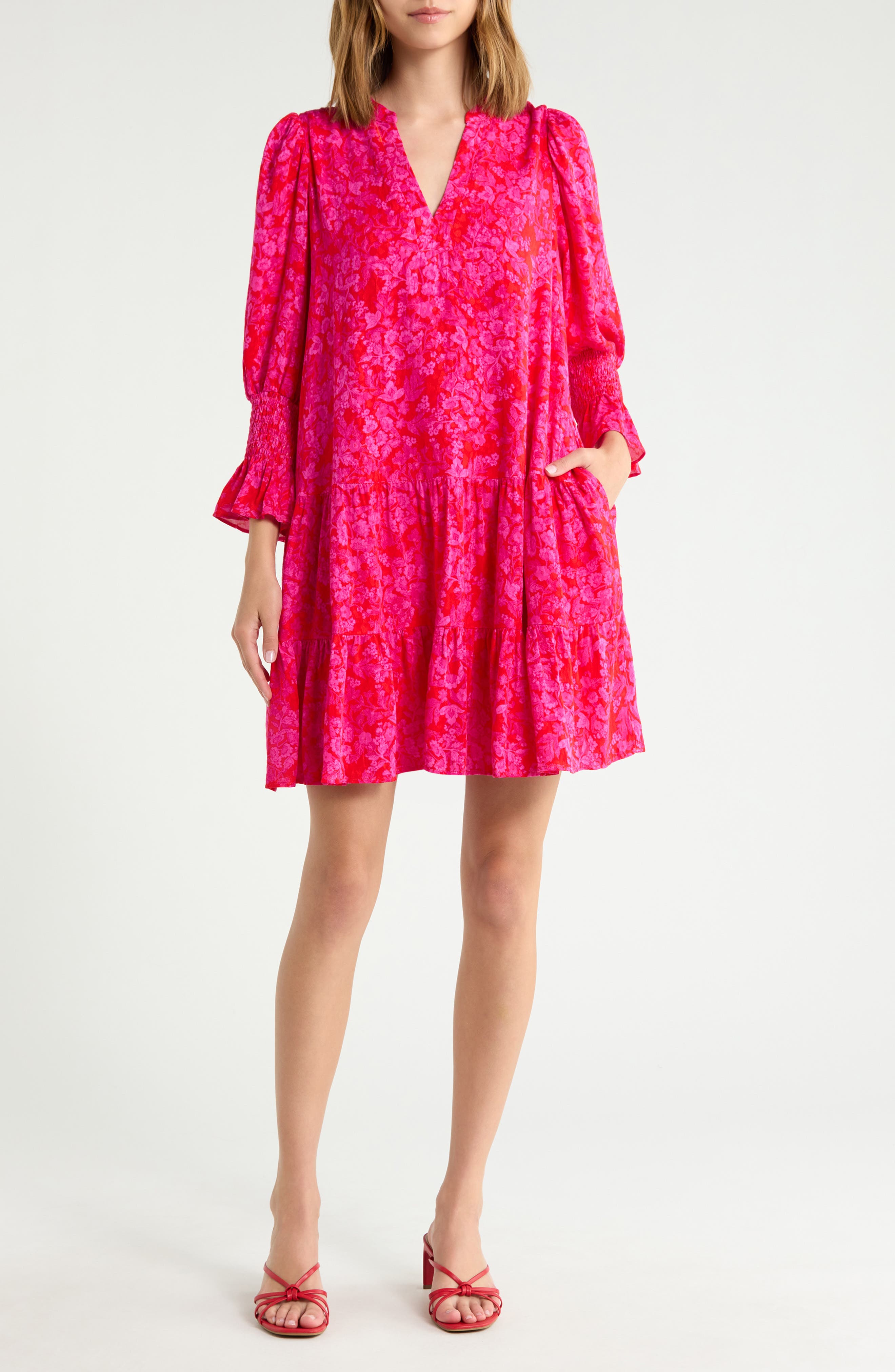 selected RED-FUCHSIA