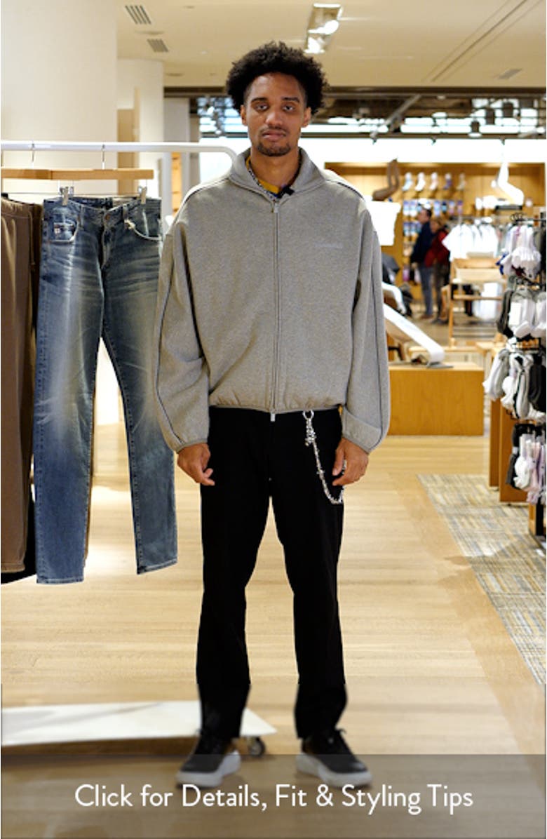 Modern Fit Fleece Track Jacket, sales video thumbnail