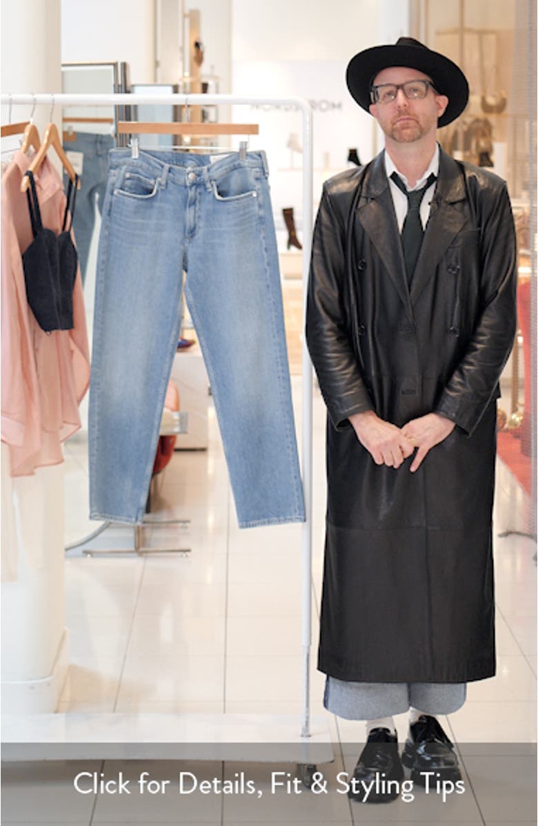 Harlow Low Rise Ankle Straight Leg Jeans, sales video thumbnail