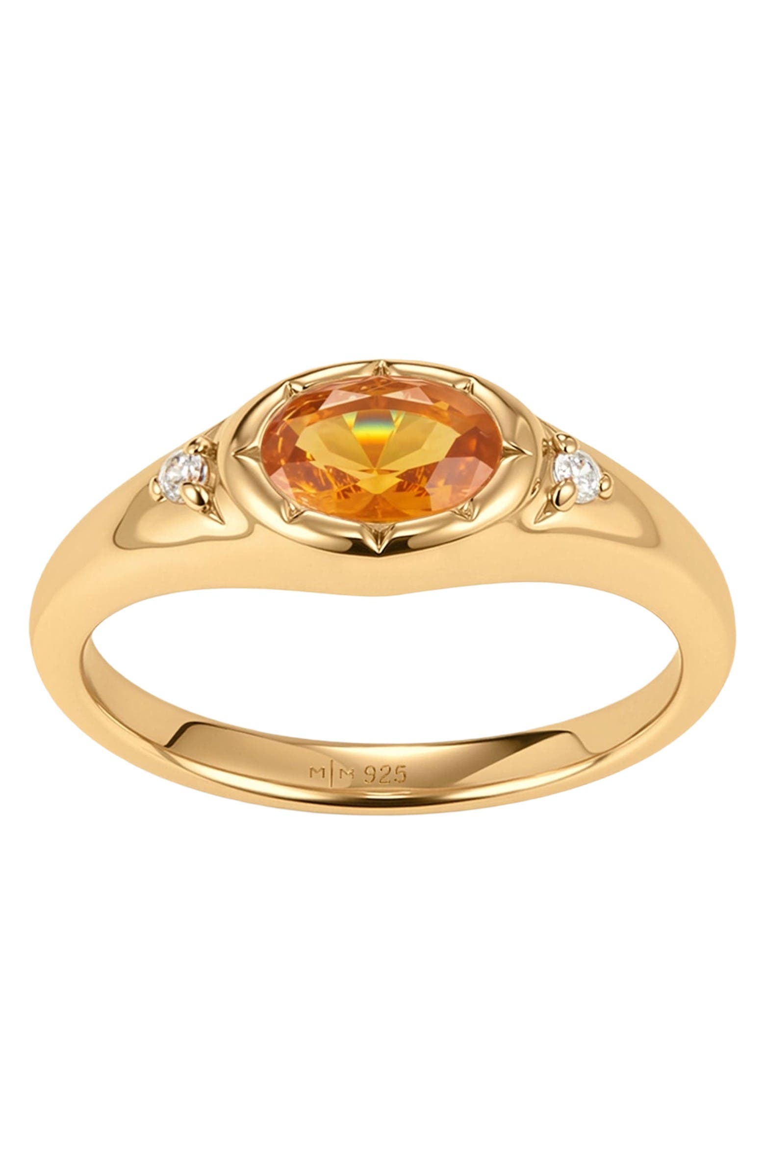 November Gold Vermeil