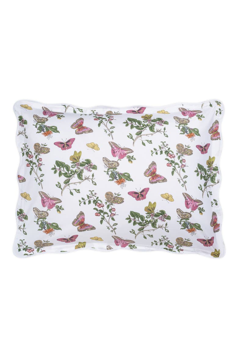 Baudin Butterfly Sham, Main, color, BAUDIN BUTTERFLY PINK