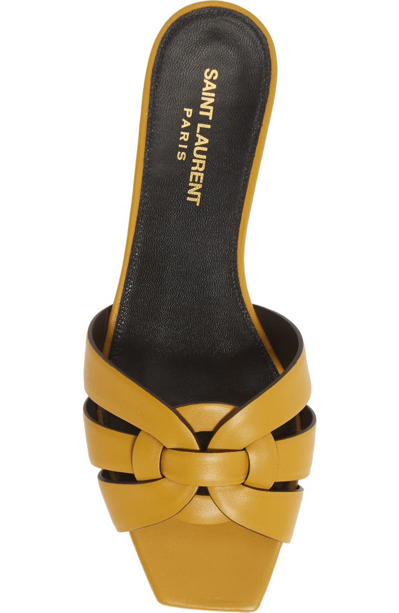 Saint Laurent Nu Pieds Slide Sandal, Alternate, color,