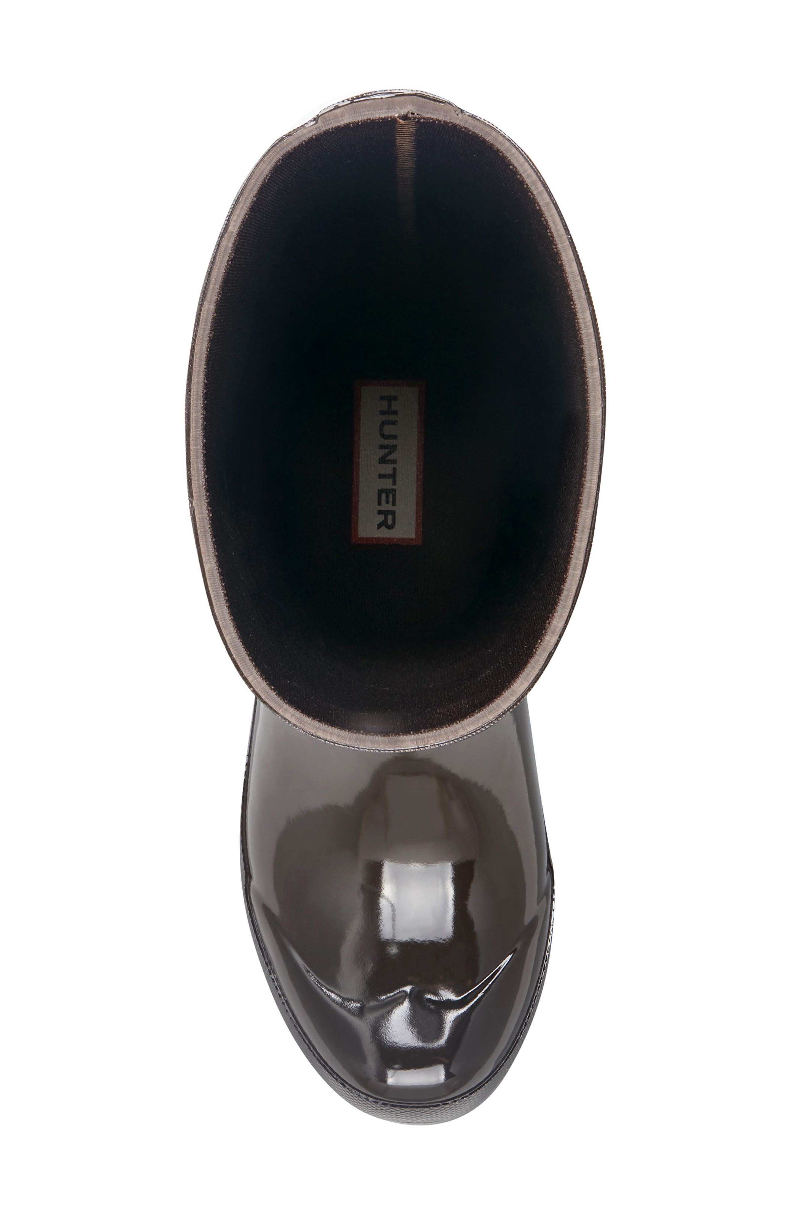 Lily Waterproof Rain Boot, Alternate, color, DARK BROWN 200