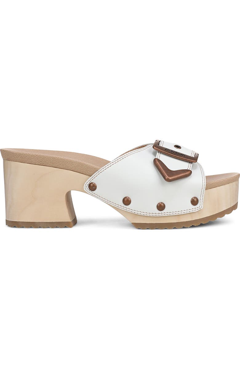 Dr. Scholl's Original Rodeo Platform Slide Sandal, Alternate, color, White
