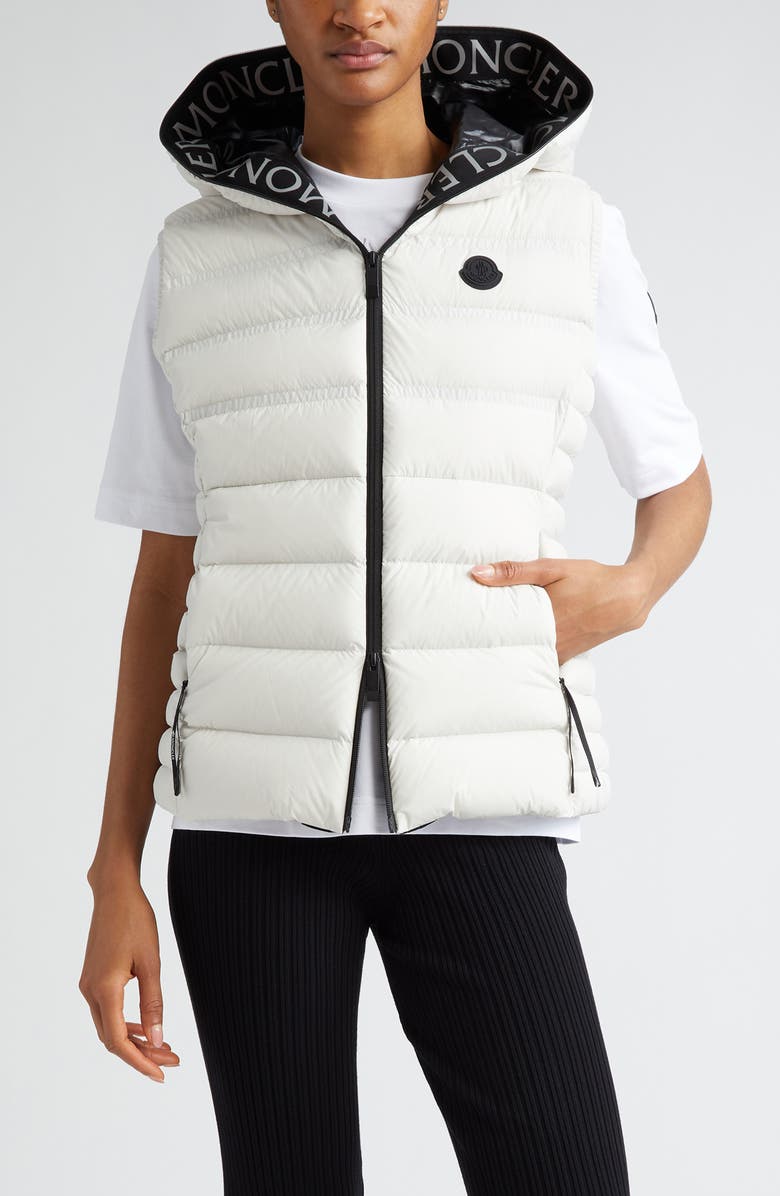 Moncler Aliterse Down Hooded Vest, Main, color,