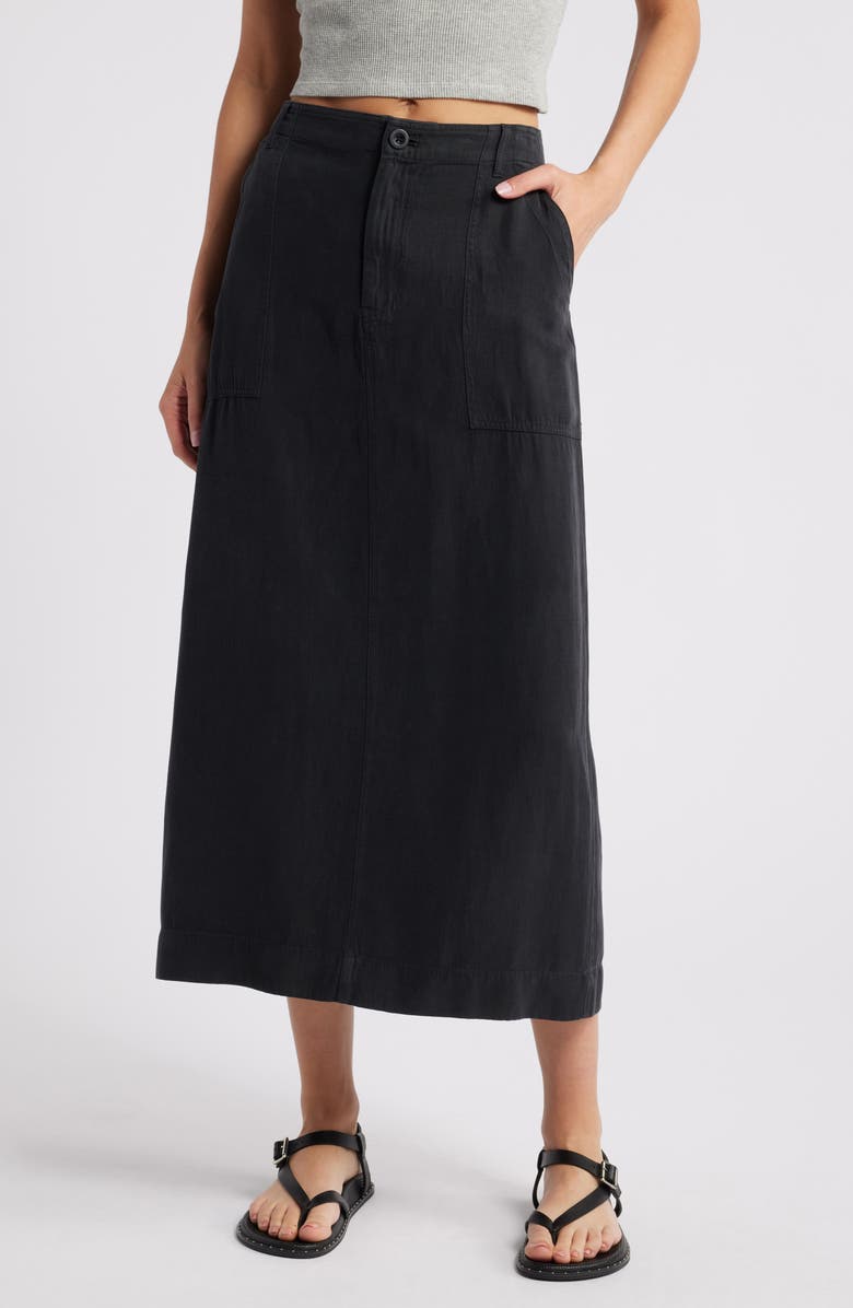 Treasure & Bond Utility Maxi Skirt, Main, color,