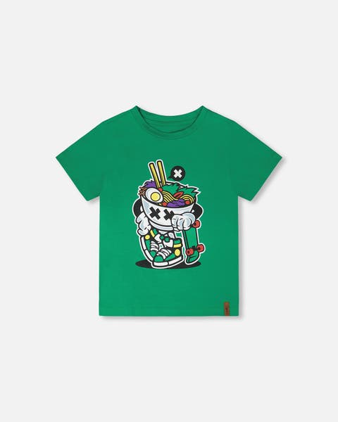 Graphic Organic Cotton Jersey T-Shirt (Toddler, Little Kid & Big Kid)